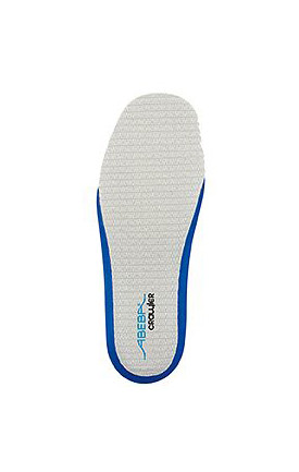 ABEBA acc Wave für Crawler Sicherheitsschuhe auswechselbare Einlegesohle, blau, atmungsaktives Textil, 3578-45
