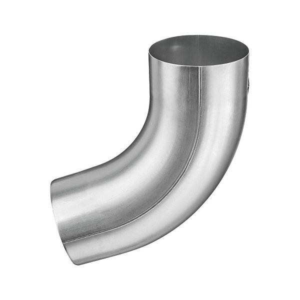 Grömo Zink-Rohrbogen 72Grad, 60mm, ohne Einzug 62060, 106470