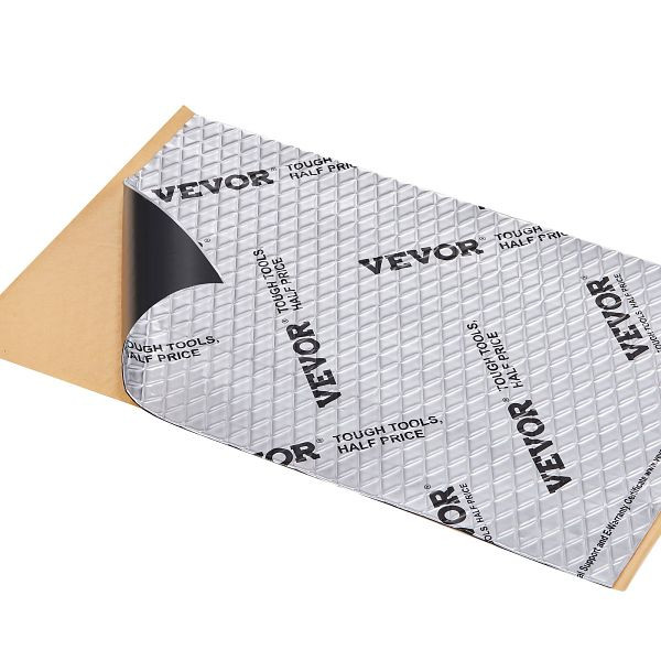 VEVOR 34er-Set Dämmmatte Auto 3,3m² 248,9x398,8mm 80mil (2mm) Stärke Aluminium-Folie Hitzebeständig Lärmschutz Akustikdämmung, GYDPZLBDJXJ3UGX2HV0