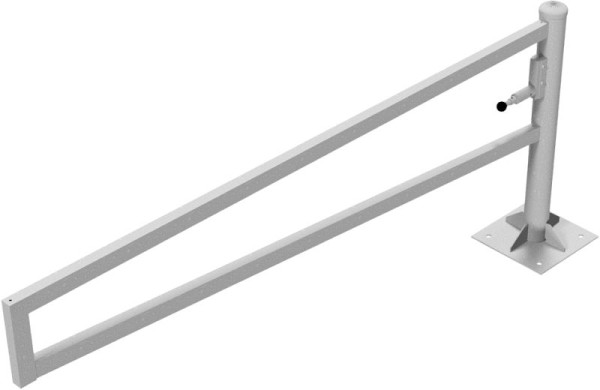 Schake Drehbare Wegesperre, selbsteinrastende Verriegelung 2,50m für Vorhangschloss, 4013_25VP