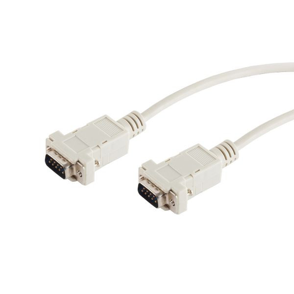 S-Conn SUB-D Anschlusskabel, 2 x 9-pol Sub-D-Stecker, mit Schnapphauben, 5,0m, 78040-5
