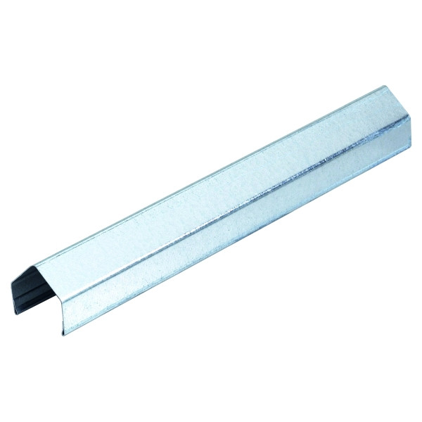 T&J PROTEC Rahmenprofil aus Metall 180 cm, Pyramide, WEIßALUMINIUM, für 45 mm Rahmen, Polyesterbeschichtet, 17550