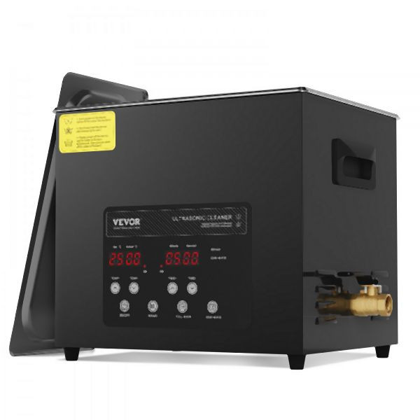 VEVOR 10L Ultraschallreiniger Reinigungsmaschine mit Korbheizung und Timer 240W, HGKCSBQXJ10LMJDLBV2