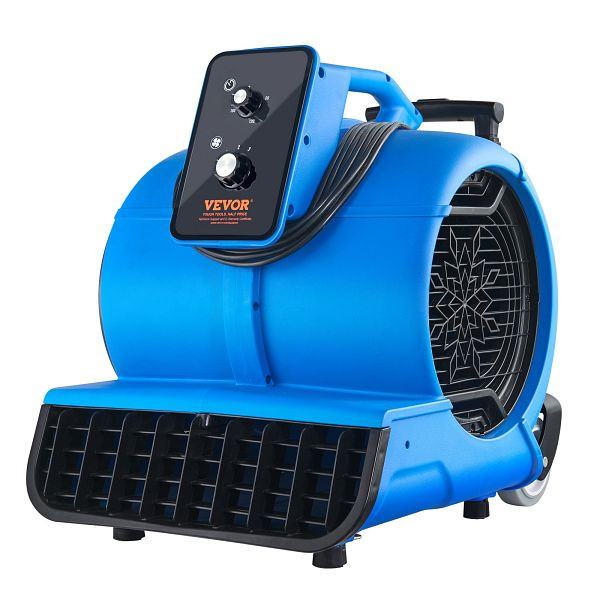 VEVOR Bodengebläse 1400U/min Lüfter Ventilator Radiallüfter 3Blaswinkeln 3Gänge, FXZXDMGFJ135ANVIMV2