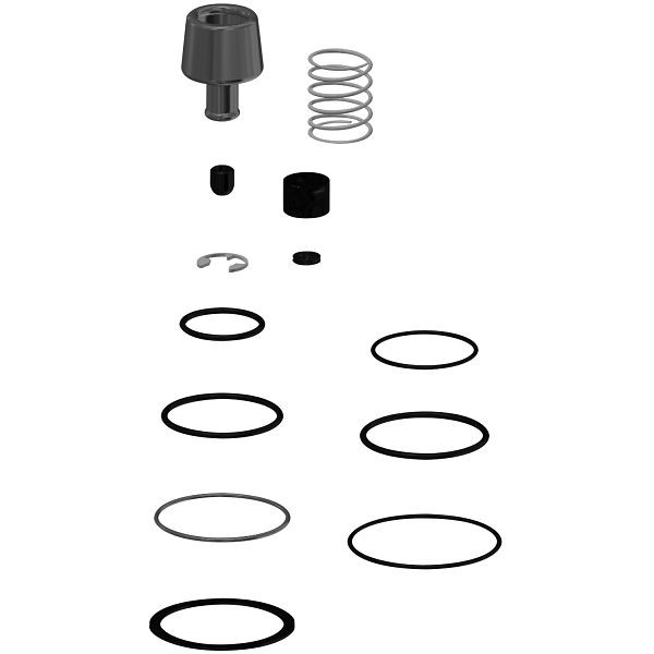 KWC Ersatzteil-Set, bestehend aus Gummiteilen, Druckfeder und Sicherungsring, 2000105618