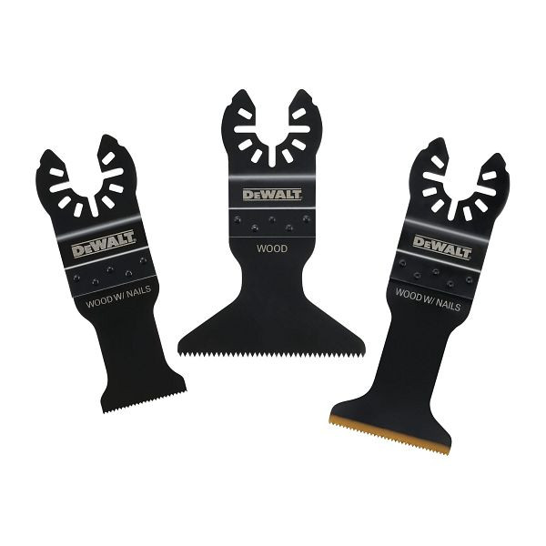 DeWalt Multi Tool Sägeblatt-Set, Thekendisplay, VE: 5 Sets, DT20760-QZ