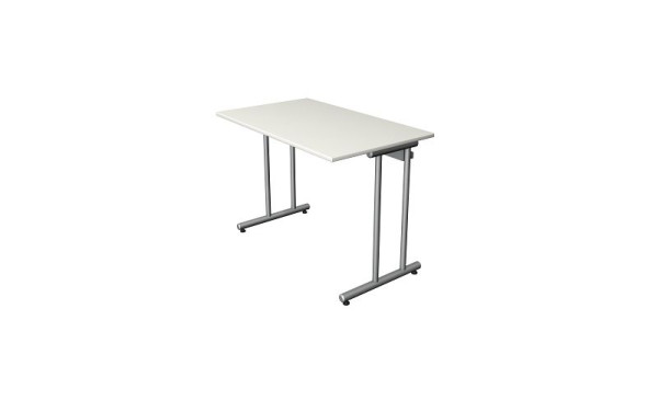 Kerkmann Schreibtisch B 1000 x T 600 x H 750 mm, Weiß, 11439010