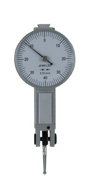 KS Tools Präzisions-Messuhr mit Nulleinstellung 0-0,8mm, 300.0564