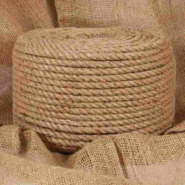 vidaXL Seil 100% Jute 12 mm 250 m, 143796, 8718475705185
