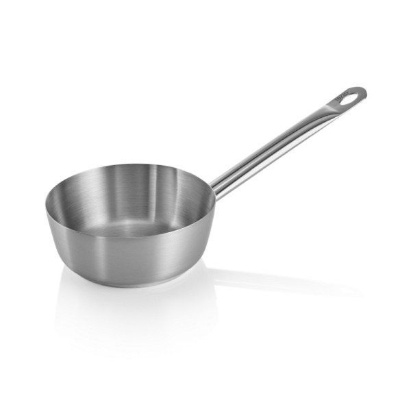 WAS Sauteuse COOKWARE 21, Ø 16 cm, 1 L, mit glattem Rand, Chromnickelstahl 18/10, 2105160