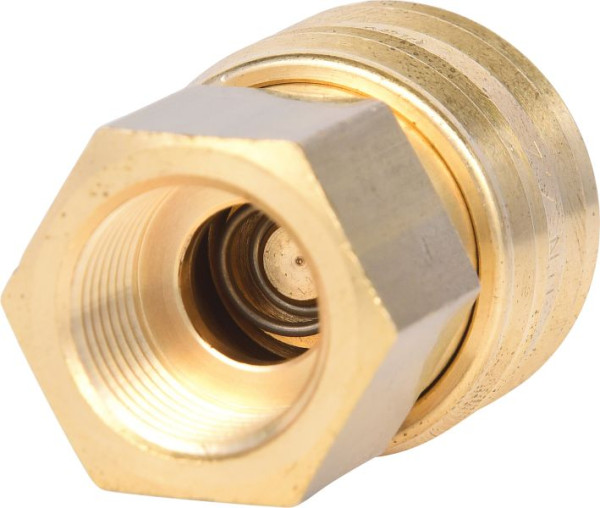 KS Tools Messing-Kupplung mit Innengewinde, G3/8"IG, 515.3484