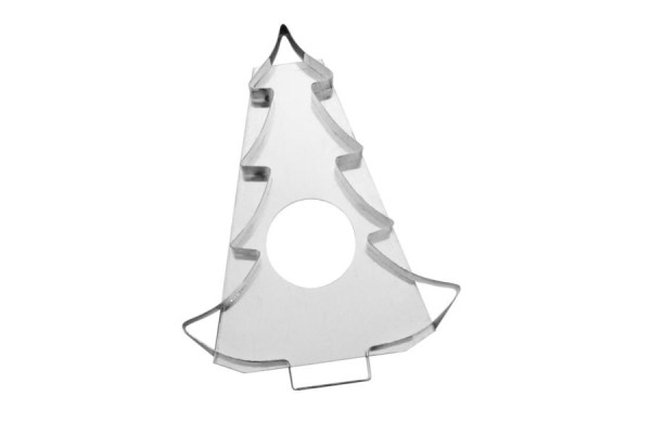 Schneider Ausstecher Tannenbaum Edelstahl, 200 x 153 x 30 mm, 199172