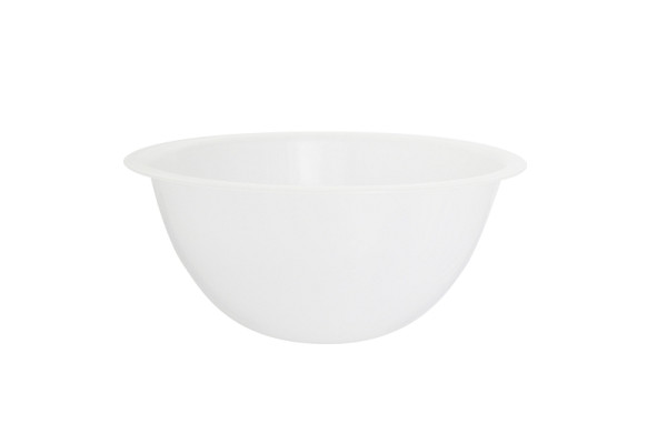 Schneider Schüssel, Inhalt 6,0 l, Polyethylen, natur-weiß, Durchmesser 325 mm, 290030
