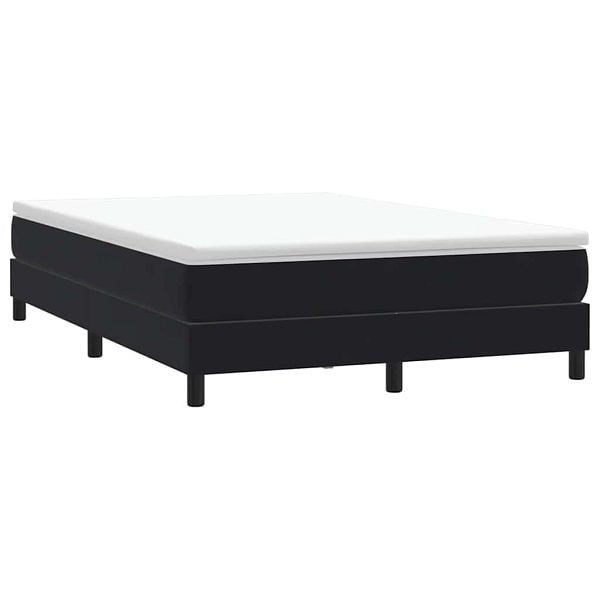 vidaXL Boxspringbett ohne Matratze Schwarz 160x210 cm Samt, 3315833