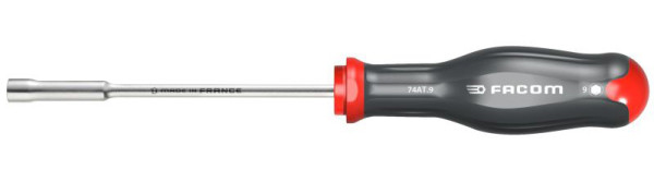 Facom Steckschlüssel mit Heft, 6-Kant, SW 9mm, 230mm, 74AT.9