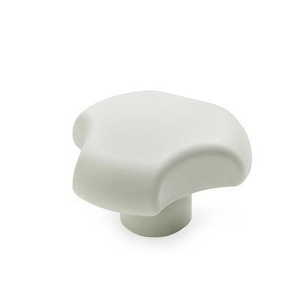Ganter Dreisterngriffe, Kunststoff, Buchse Edelstahl, Cleanline (GN 5342-25-M5-CL), VE: 25 Stück, 5342-25-M5-CL