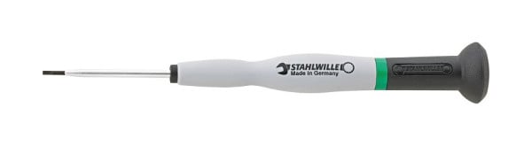 STAHLWILLE Schlitzschraubendreher Nr.4751 0,4 mm x 2,5 mm Klingen-Länge 75 mm, 47513007