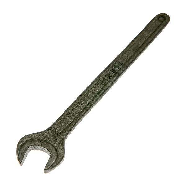 WGB Einmaulschlüssel schwarz, DIN 894, Größe: 90 mm, 6409000