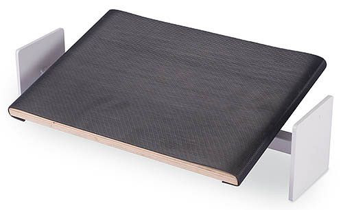 Bedrunka+Hirth Fußstütze, freistehend, in der Höhe verstellbar, 600x300 mm, 07.89.09