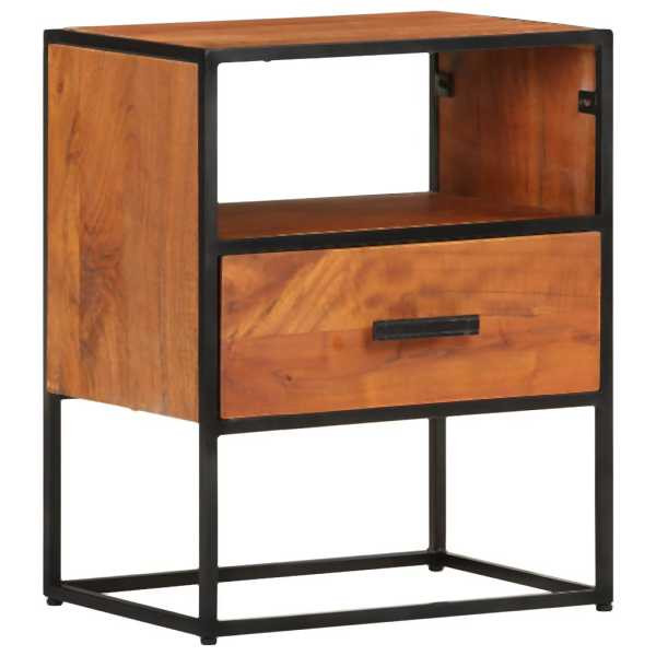vidaXL Nachttisch 40x30x50 cm Massivholz Akazie, 327446