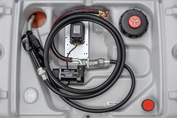 Cemo DT-Mobil Easy 620 l mit Elektropumpe 18 V, mit CAS-Akku 4 Ah und Ladegerät, 11926