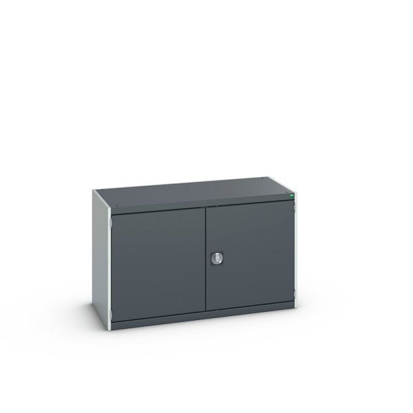 bott cubio Flügeltürschrank, BxTxH: 1300x525x800mm, RAL 7035/7016, Anthrazitgrau, 40014009.19V