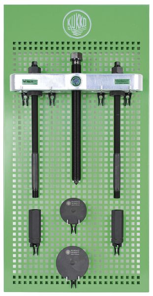 KUKKO Abzieher-Sortiment - NFZ - Achse, Zugbolzenweite: 120-380 mm, Zugbolzentiefe: 134-350 mm, WT-031
