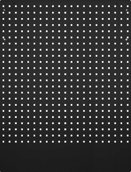 Kraftwerk MOBILIO BLACK EDITION Vierkant-Lochwand-Element, für Eck-Unterschrank 3964-16-BLK, 3964-30-BLK