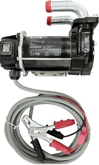 Cemo Elektropumpe Cematic 3000/12, beidseitig 90° gebogene Tülle DN 19, 91208