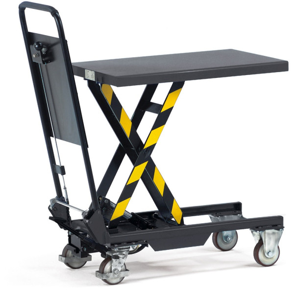 Fetra Hubtischwagen, Ladefläche 700 x 450 mm - 150 Kg, 6831