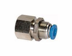 Riegler Gerade Schott-Steckverschraubung, Innengewinde konisch, 109220