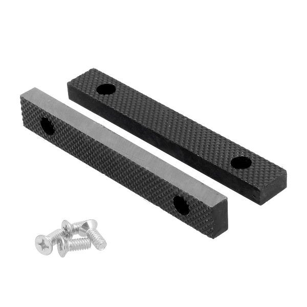 Airpress Ersatzbacken 150 mm mit Bolzen für Schraubstock Stahl 6" 150 x 185 mm, 70003-J