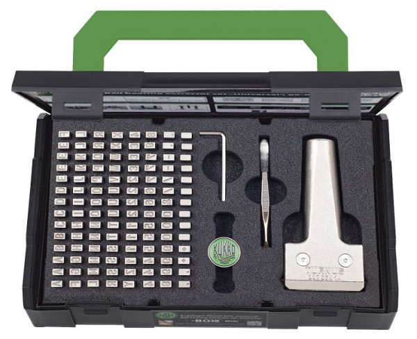 KUKKO Typenhalter Satz, Typenhöhe: 2,5 mm, 10-stellig, 333-025