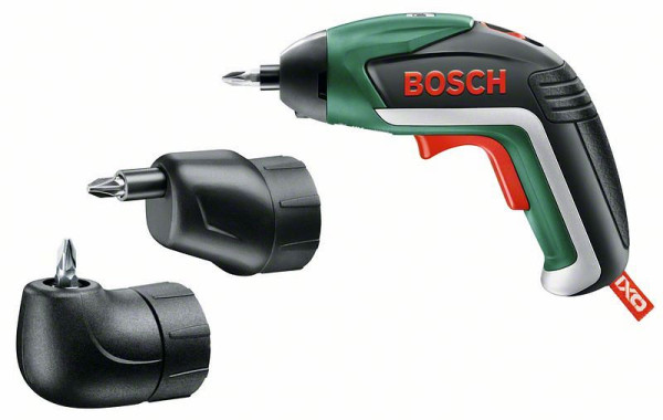 Bosch Akku-Schrauber Lithium-Ionen IXO 5 Full Set, Winkel-Aufsatz und Exzenter-Aufsatz, VE: 3 Stück, 06039A8002