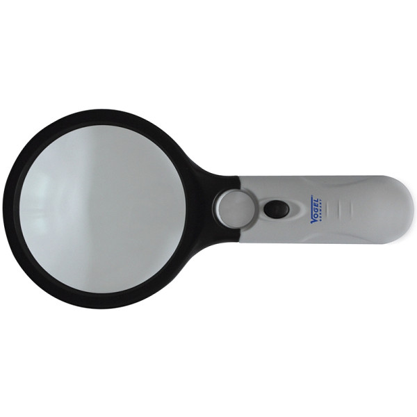 Vogel Germany LED-Handleuchtlupe, 2,5-fach, Ø 90 mm, 600148