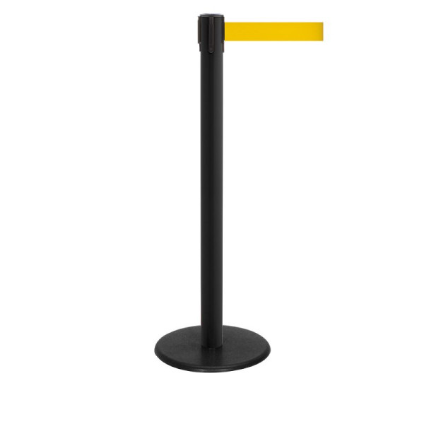 Stein HGS Personenleitsystem -P-Line Famous-, schwarz, signalgelb, mit magnetischem Gurtendstück, Gurtlänge: 2,3 m, 12803-1204