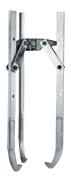 KUKKO 3-armiger Abzieher mit schwenkb. Abzugshaken, bis 500 mm Spannweite, 600 mm Spanntiefe, ohne hydr. Hohlkolbenzylinder, Y20-216