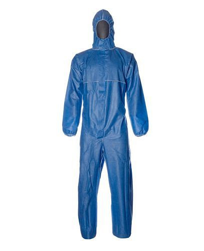 DuPont Einweg-Schutzanzug ProShield 20, Kategorie III, Typ 5, 6, blau, Größe L, VE: 50 Stück, 268110