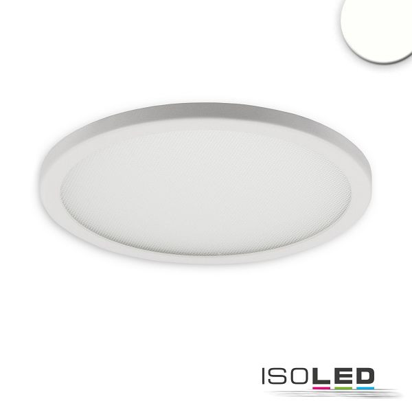 ISOLED LED Downlight Flex 15W, prismatisch, 120°, Lochausschnitt 50-160mm, neutralweiß, 113757