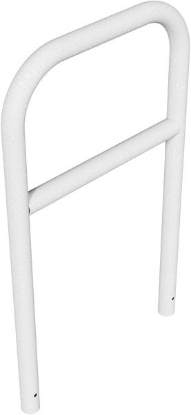 Schake Rohrbügel aus Stahlrohr Ø 60 x 2,5 mm mit Querholm zum Einbetonieren, Gesamtbreite: 700 mm, Gesamthöhe: 1200 mm, feuerverzinkt, 465_21