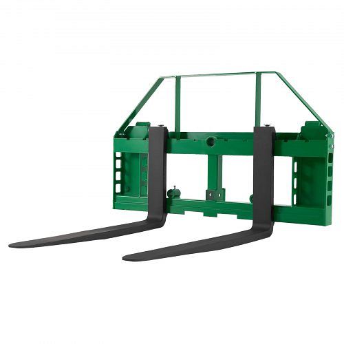 VEVOR Palettengabelrahmen Für Kompaktlader – 1814kg Tragkraft, 1150mm, Mit 50,8mm Anhängerkupplung & Heuanschlüssen