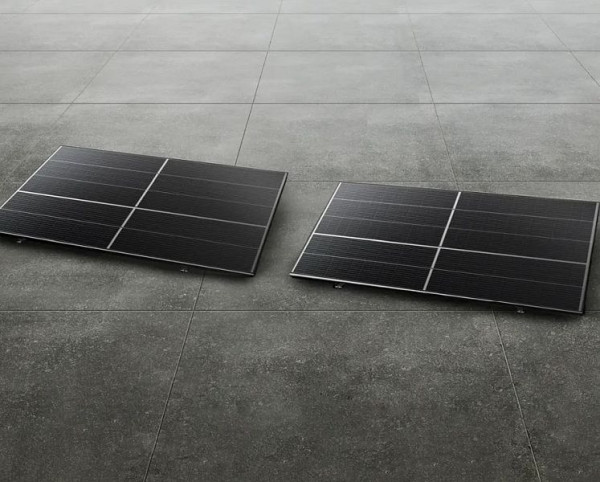 priwatt Solarmodule PriFlat Duo - 600W Wechselrichter - 5M Schukokabel, DP1001001