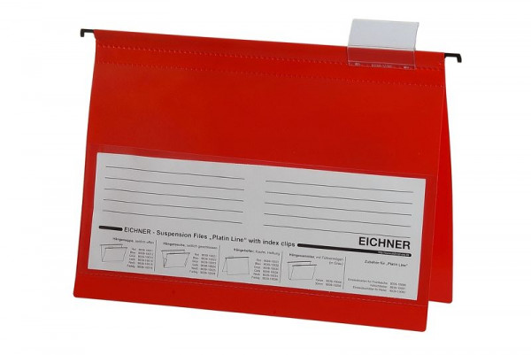 Eichner Hängehefter Platin Line aus PVC, sortiert, VE: 10 Stück, 9039-10039