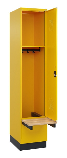 C+P Spind Evolo PLUS, 1 Abteile, 1950x400x815mm, 1023/1023, Zylinderschloss, 049040-12 S10049