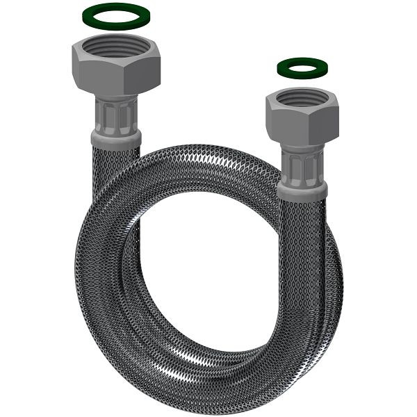 KWC Anschlussschlauch DN 13, gerade, G3/4 x G1/2, Länge 1150 mm, 2000109262