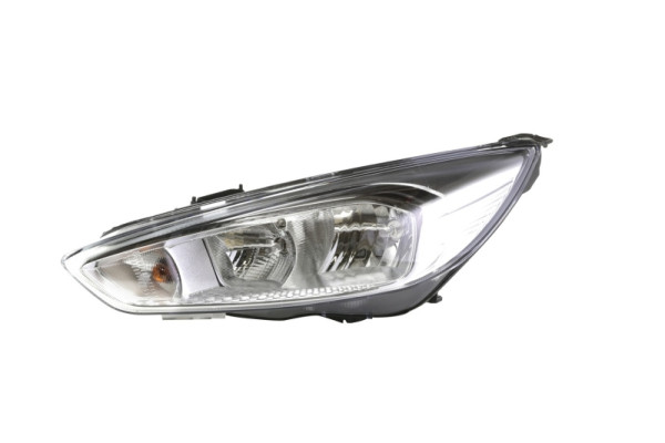 HELLA Glühlampe-Hauptscheinwerfer, für u.a. Ford Focus III, chrom, ECE/CCC, für Rechtsverkehr, links, 1EE 354 827-011