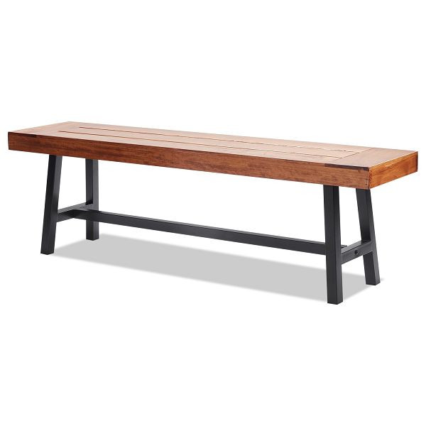 VEVOR Gartenbank 160cm Holz 227kg Park Terrasse Parkbank 3 Sitzer, GYZYMZ63YC00L6DXAV0