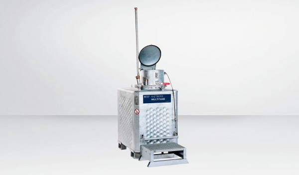 Seppeler Behälter Rietberg Multisammler MS-TP-elh 900, LxBxH: 1200x800x1480mm, 855 Liter, innen und außen feuerverzinkt, 200kg, 71713