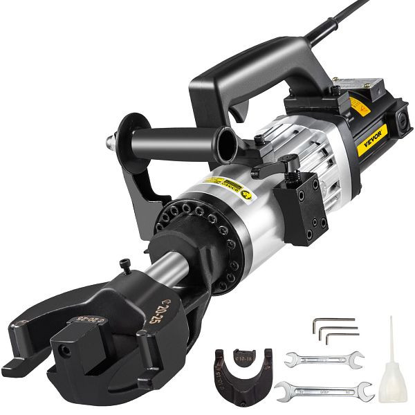 VEVOR 1500W Elektrischer Hydraulischer Bewehrungsbieger Biegemaschine, 10-25mm, STGJWQJXDYSD25M11V2