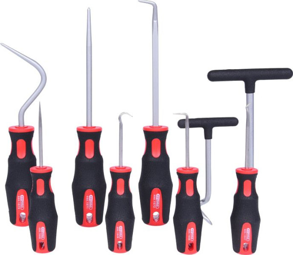KS Tools Master Haken-Werkzeug-Satz, 9-teilig, 550.1070